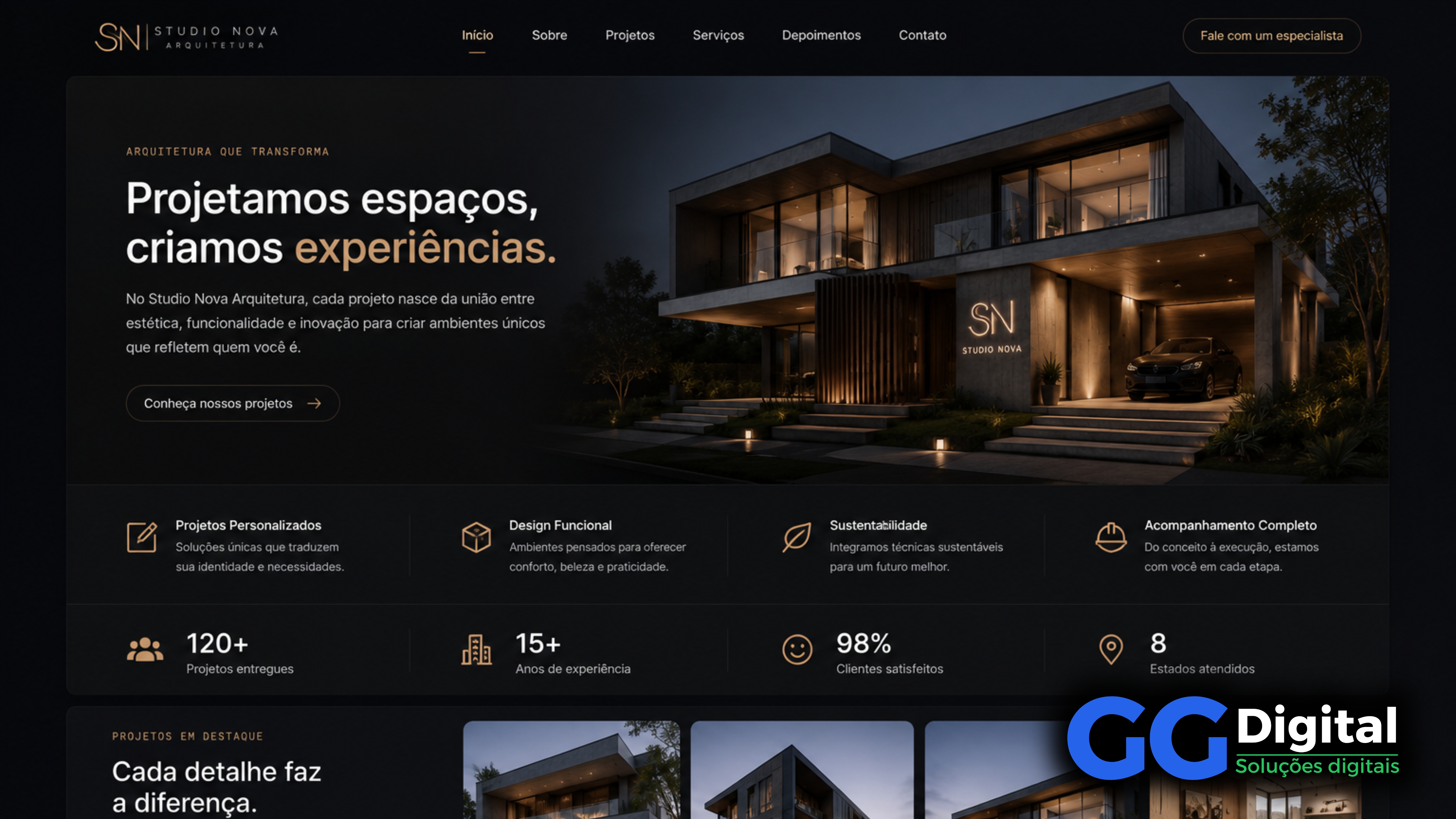 Projeto Nova Arquitetura